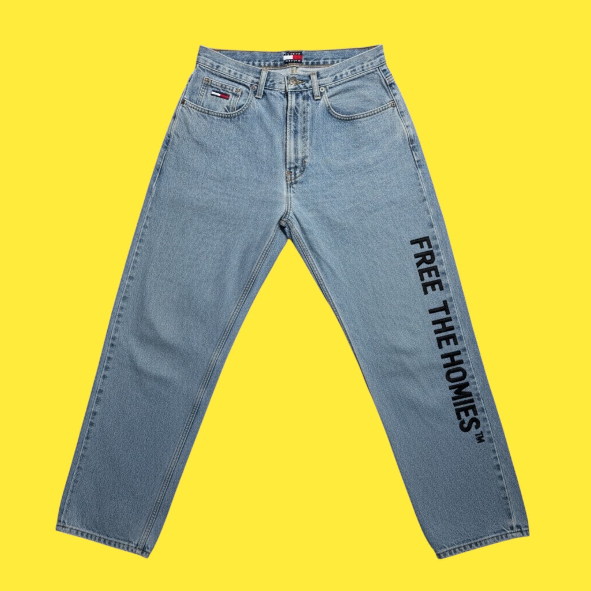 THE REWORK DENIM | FTH x Vintage TOMMY HILFIGER 1/1 | Free The Homies™