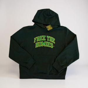 The Day One Hoodie – Forest Green | Unisex Heavyweight by Free The Homies™