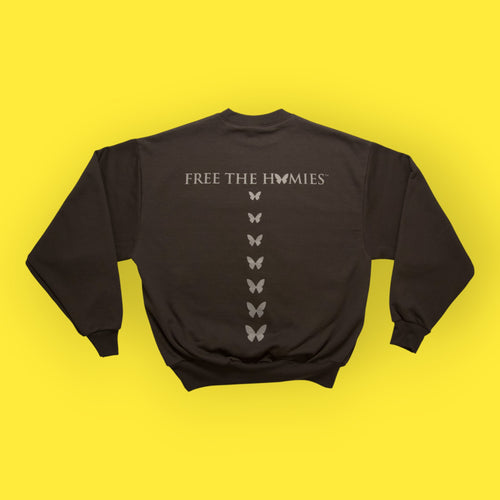 The Blackout Crewneck | Unisex Heavyweight by Free The Homies™