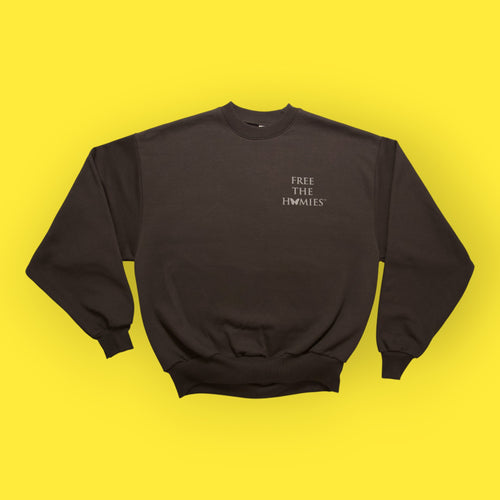 The Blackout Crewneck | Unisex Heavyweight by Free The Homies™