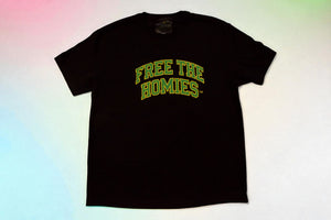 The Day One Tee — Jet Black | Oversized Fit by Free The Homies™