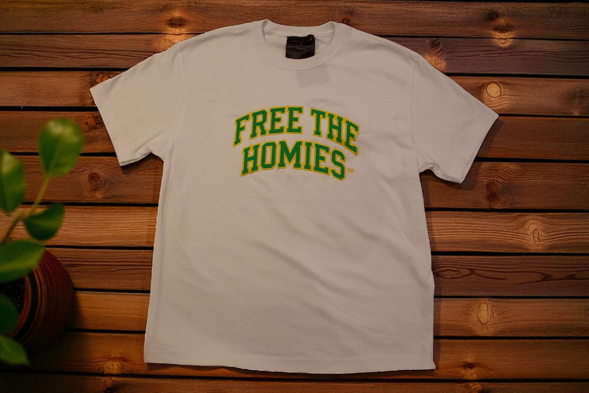 The Day One Tee — Whiteout Edition | Oversized Fit by Free The Homies™