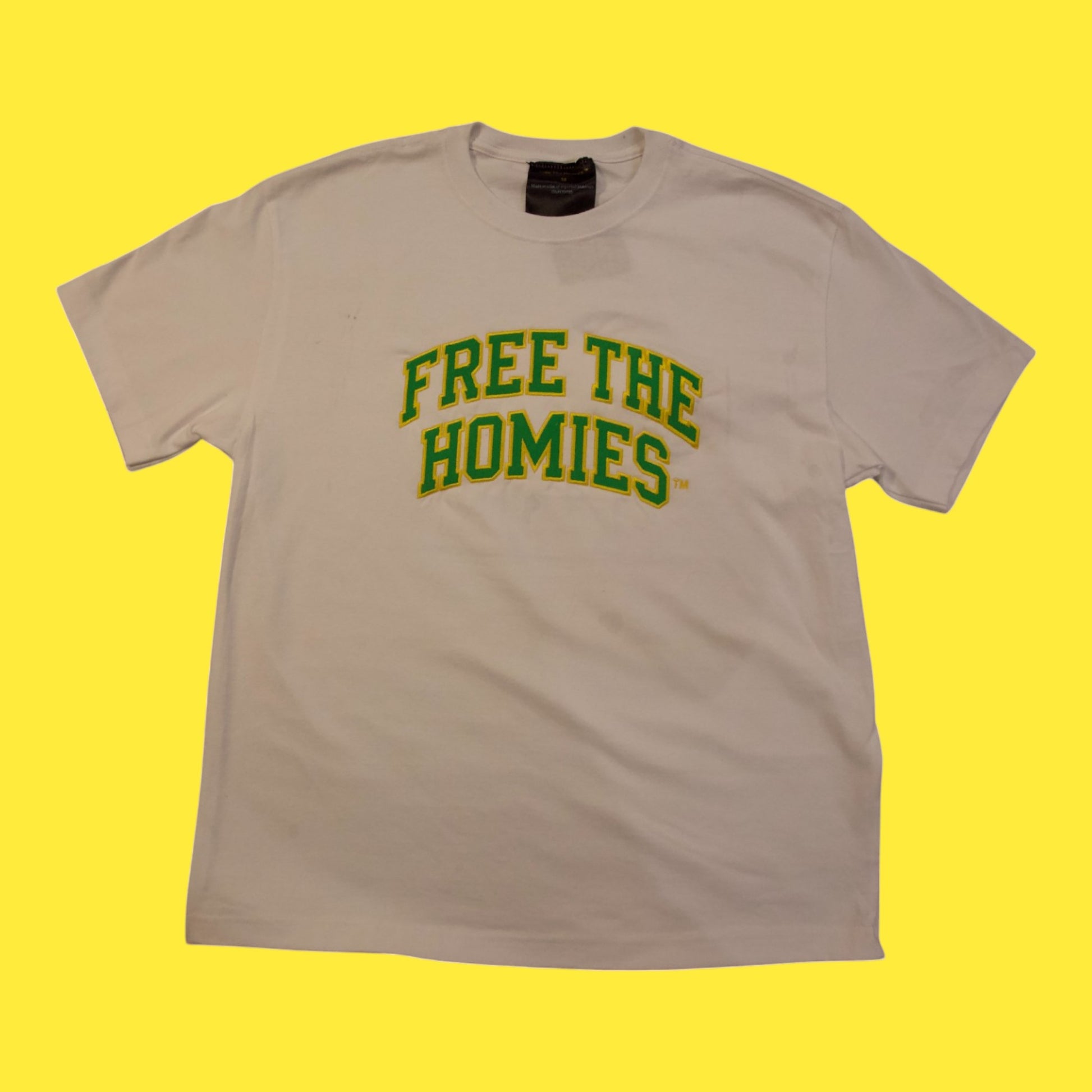 The Day One Tee — Whiteout Edition | Oversized Fit by Free The Homies™